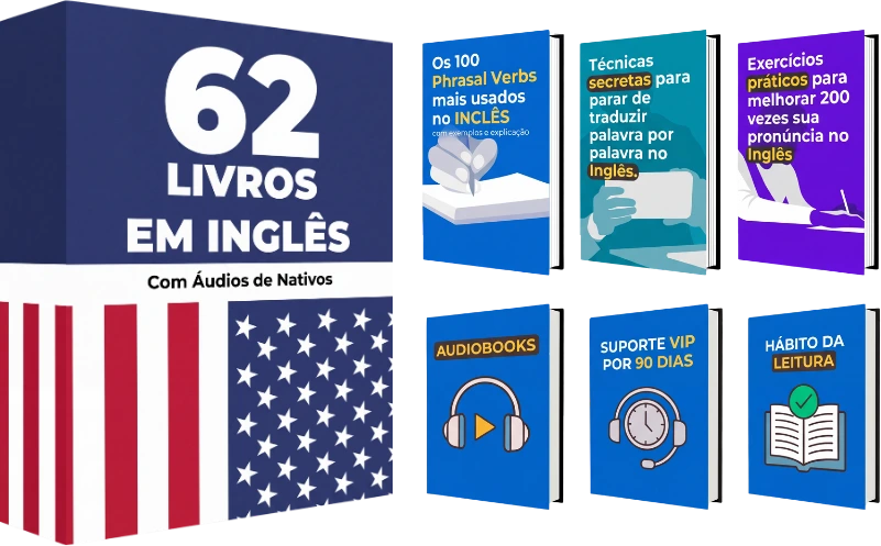 Coleção 62 Livros em Inglês
